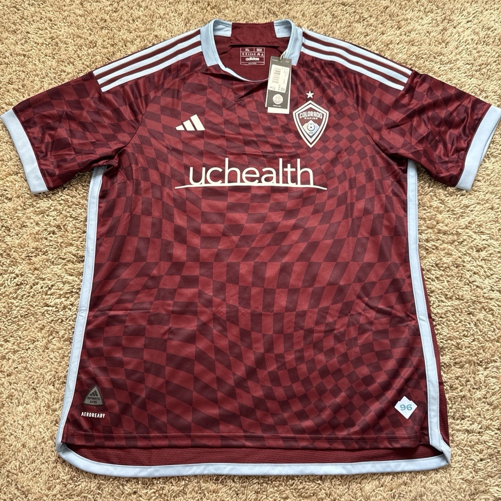 Colorado Rapids 2024-25 One Flag Kit Authentic Jersey - Mens XL Brand New W Tags